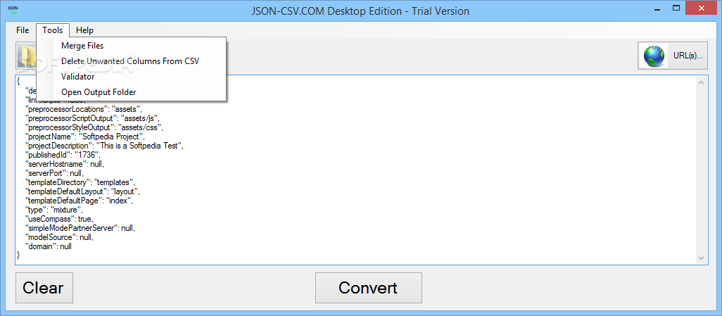 Json file sample download